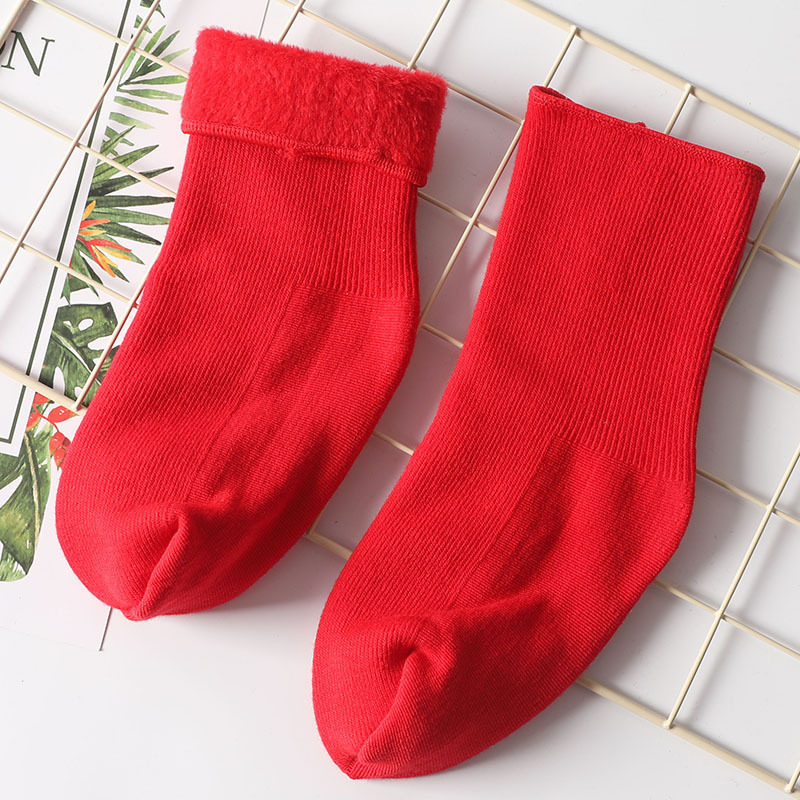 Socks Snow Socks For 18 Years Of The Winter Plus Thick Velvet Children